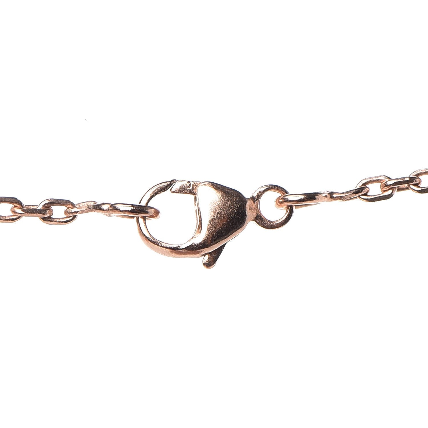 Hermes Lacquered Palladium Pop H Pendant Necklace White 5 of 6