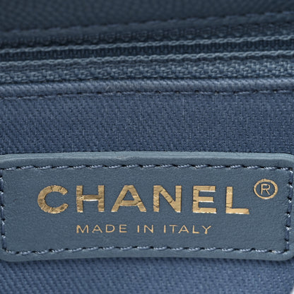 Chanel Caviar Quilted Mini Coco Handle Flap Blue 7 of 13