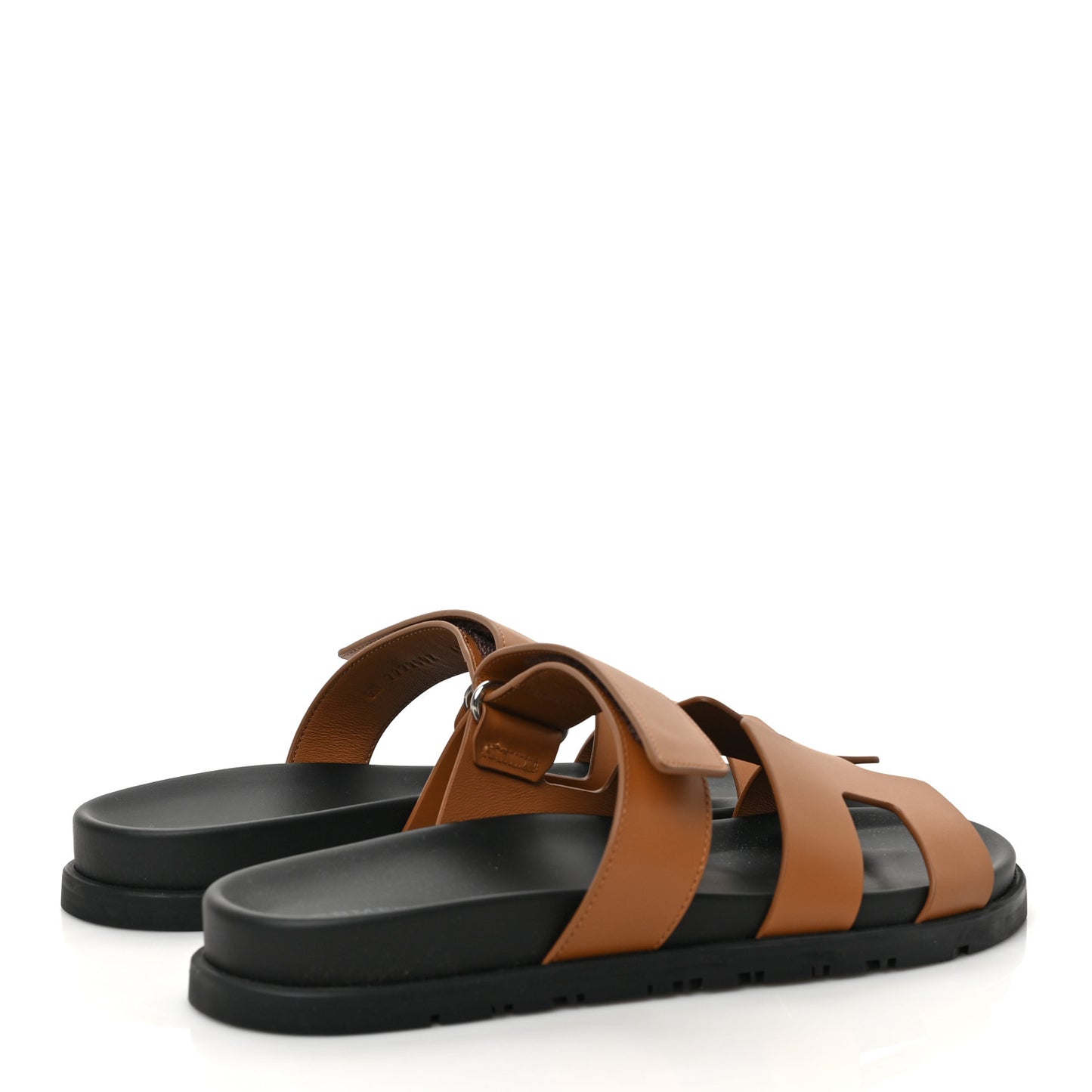 Calfskin Womens Chypre Sandals 40 Gold