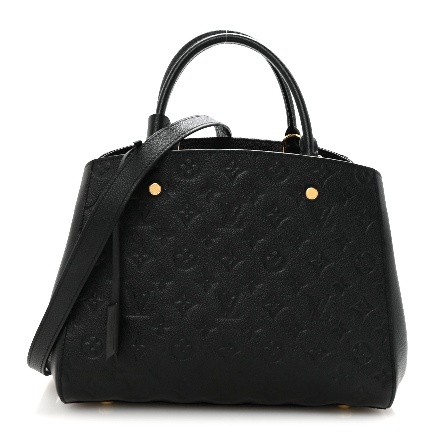 Louis Vuitton Empreinte Montaigne MM Black 1 of 9