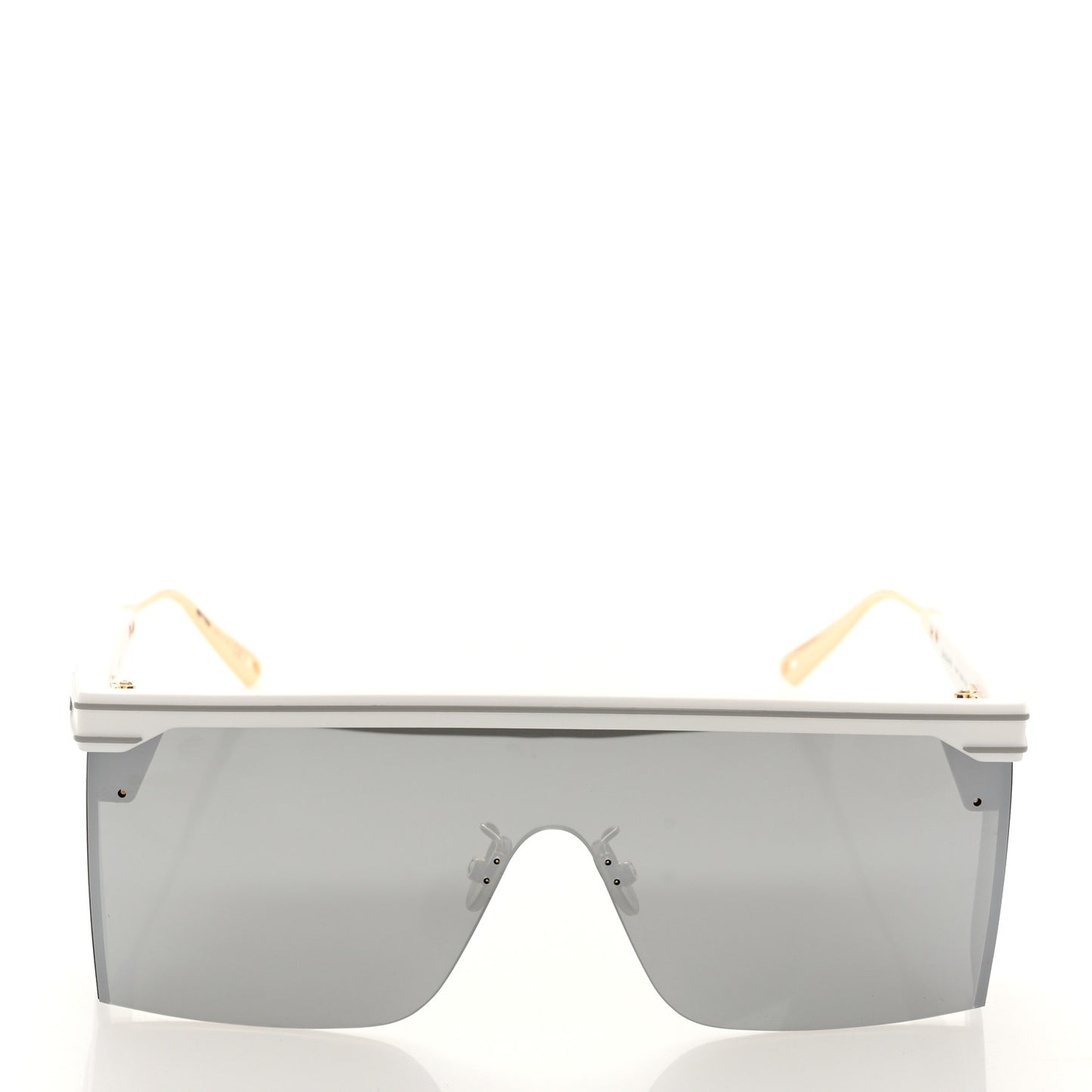 Diorclub M1U Mask Sunglasses White