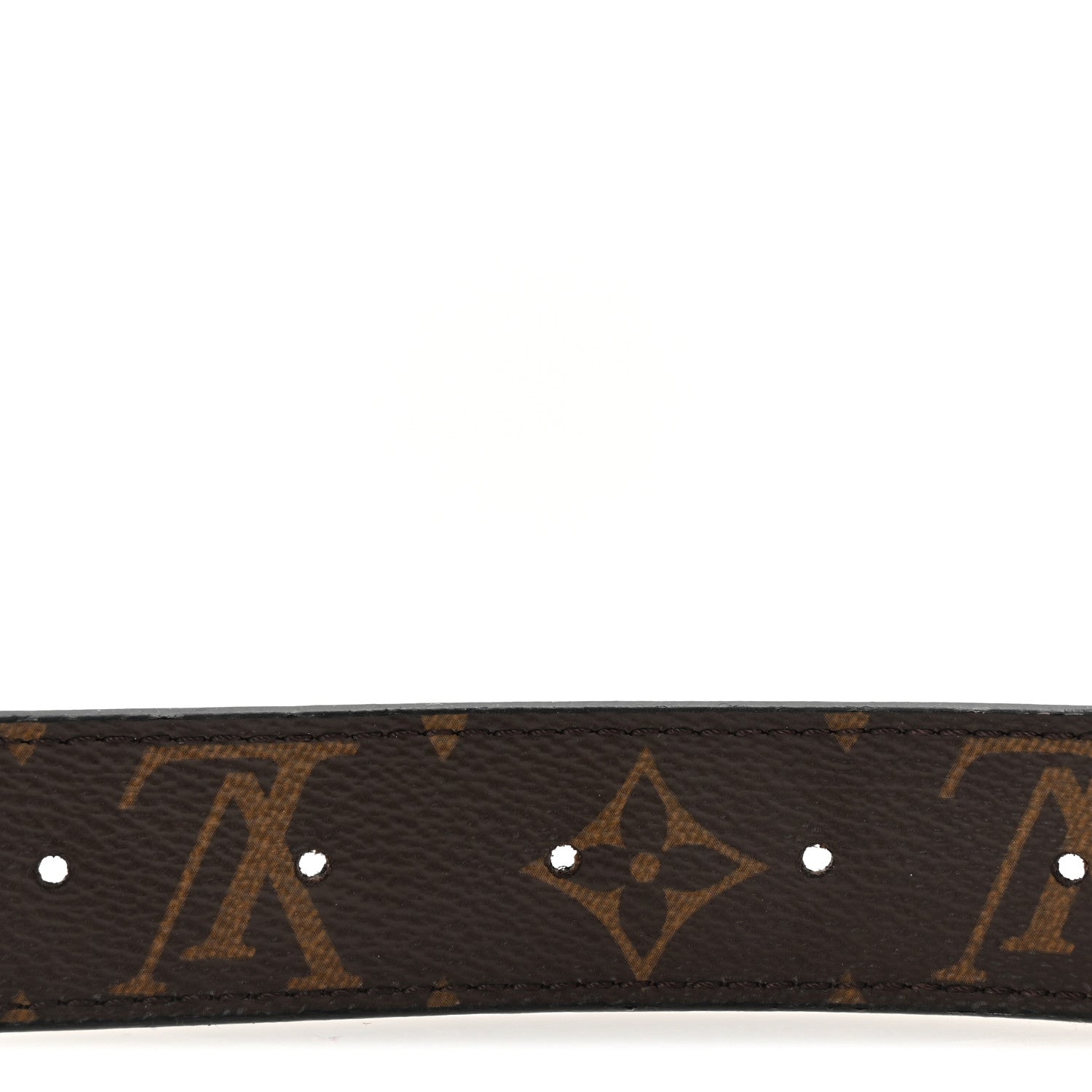Louis Vuitton Calfskin Monogram 30mm LV Initiales Reversible Belt 85 34 Black 4 of 5