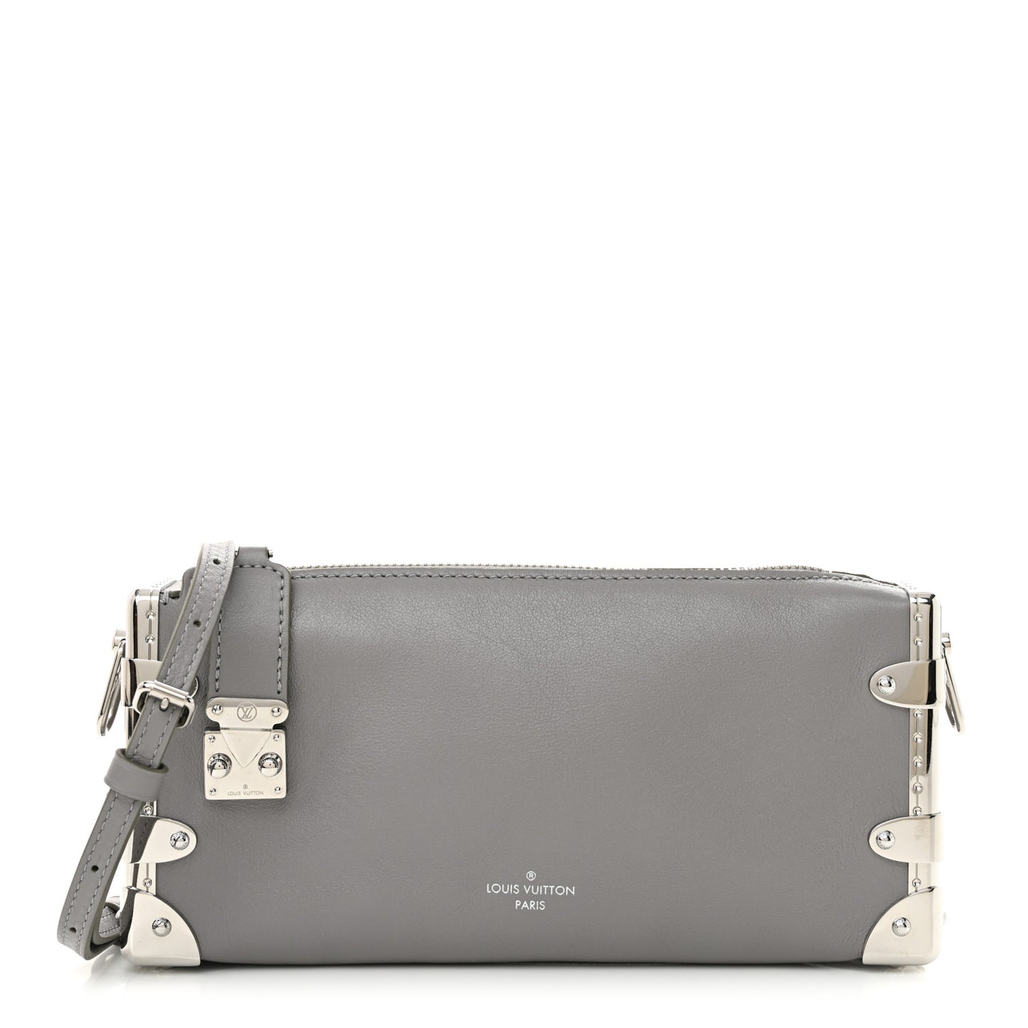 Calfskin Slim Trunk Gris Trianon