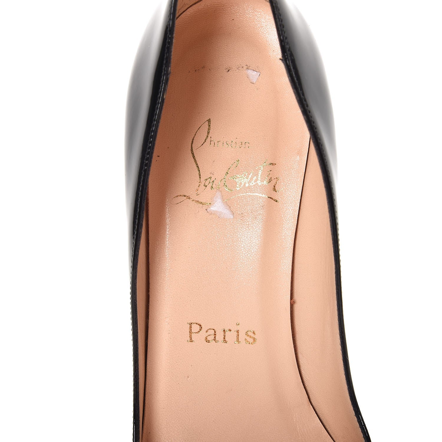 Christian Louboutin Patent 70 Pumps 38 Black 11 of 21