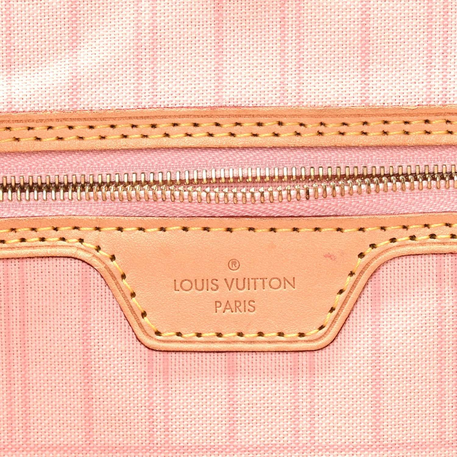 Louis Vuitton Damier Azur Neo Neverfull GM Rose Ballerine 6 of 9