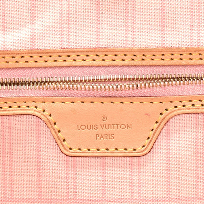 Louis Vuitton Damier Azur Neo Neverfull GM Rose Ballerine 6 of 9