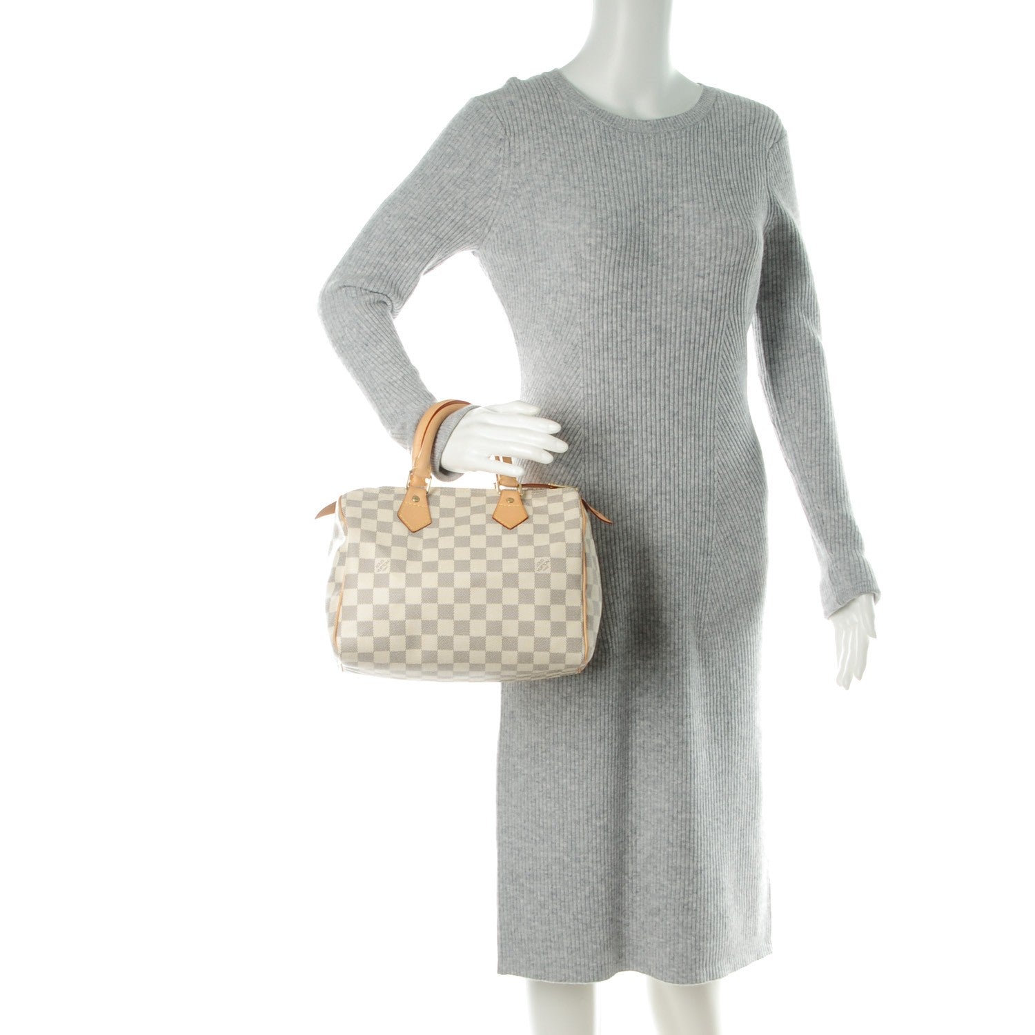 Louis Vuitton Damier Azur Speedy 25 2 of 7