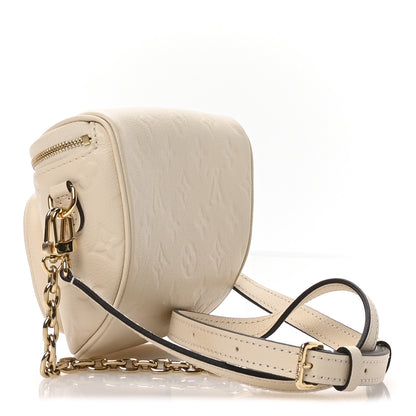 Louis Vuitton Empreinte Mini Bumbag Cream 3 of 10