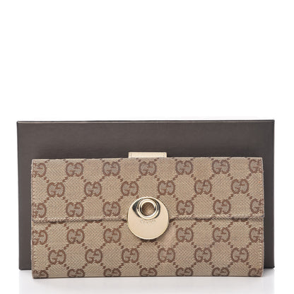 Gucci Monogram Eclipse Continental Wallet Off White 18 of 18