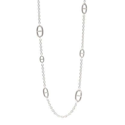 Hermes Sterling Silver Farandole Necklace 80 1 of 6