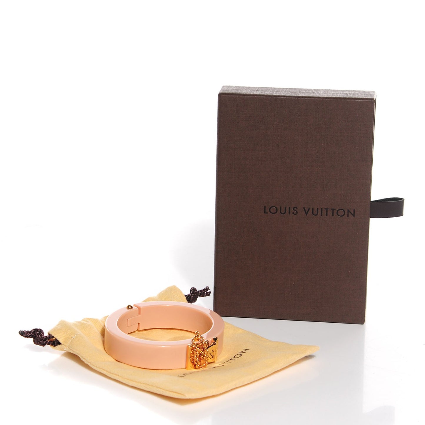 Lock Me Bracelet Rose Velours