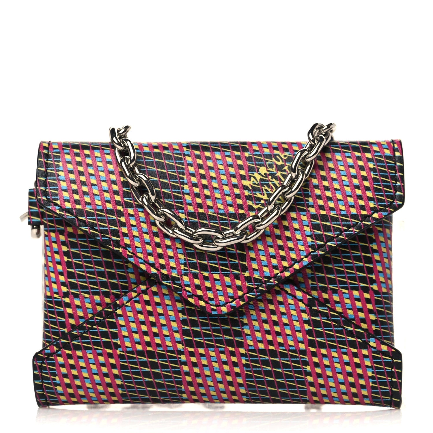 Louis Vuitton Damier LV Pop Kirigami Necklace Rose 3 of 8
