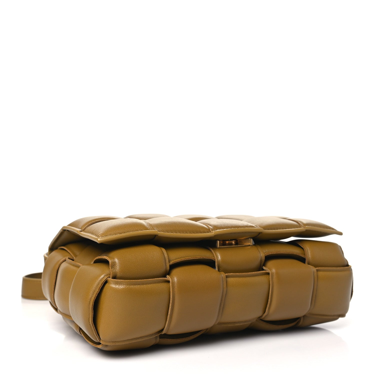 Bottega Veneta Nappa Maxi Intreccio Padded Cassette Crossbody Bag Acorn 4 of 9