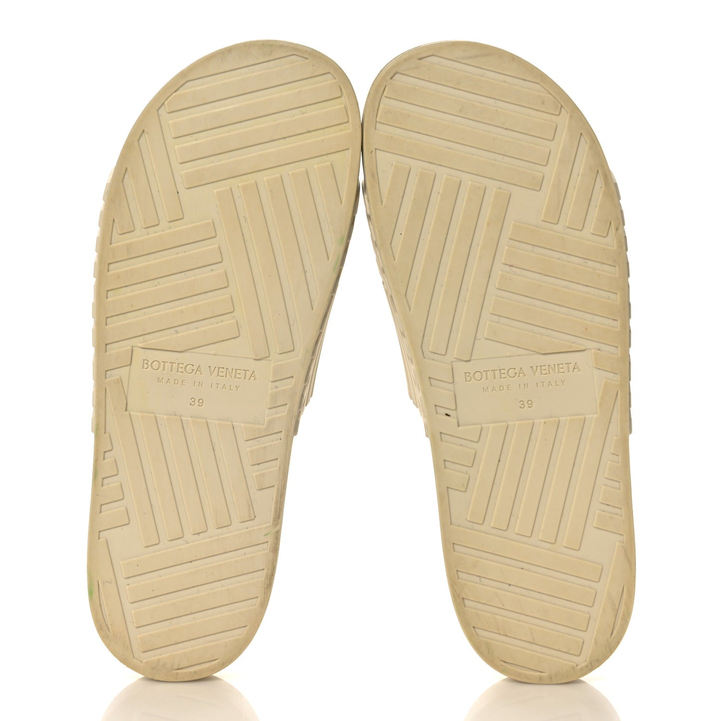 Rubber Carpet Slider Sandals 39 Sea Salt