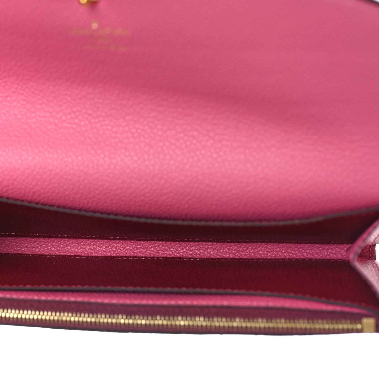 Empreinte Emilie Wallet Raisin