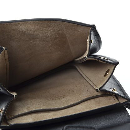 Chloe Suede Calfskin Mini Faye Bracelet Bag Black 4 of 11