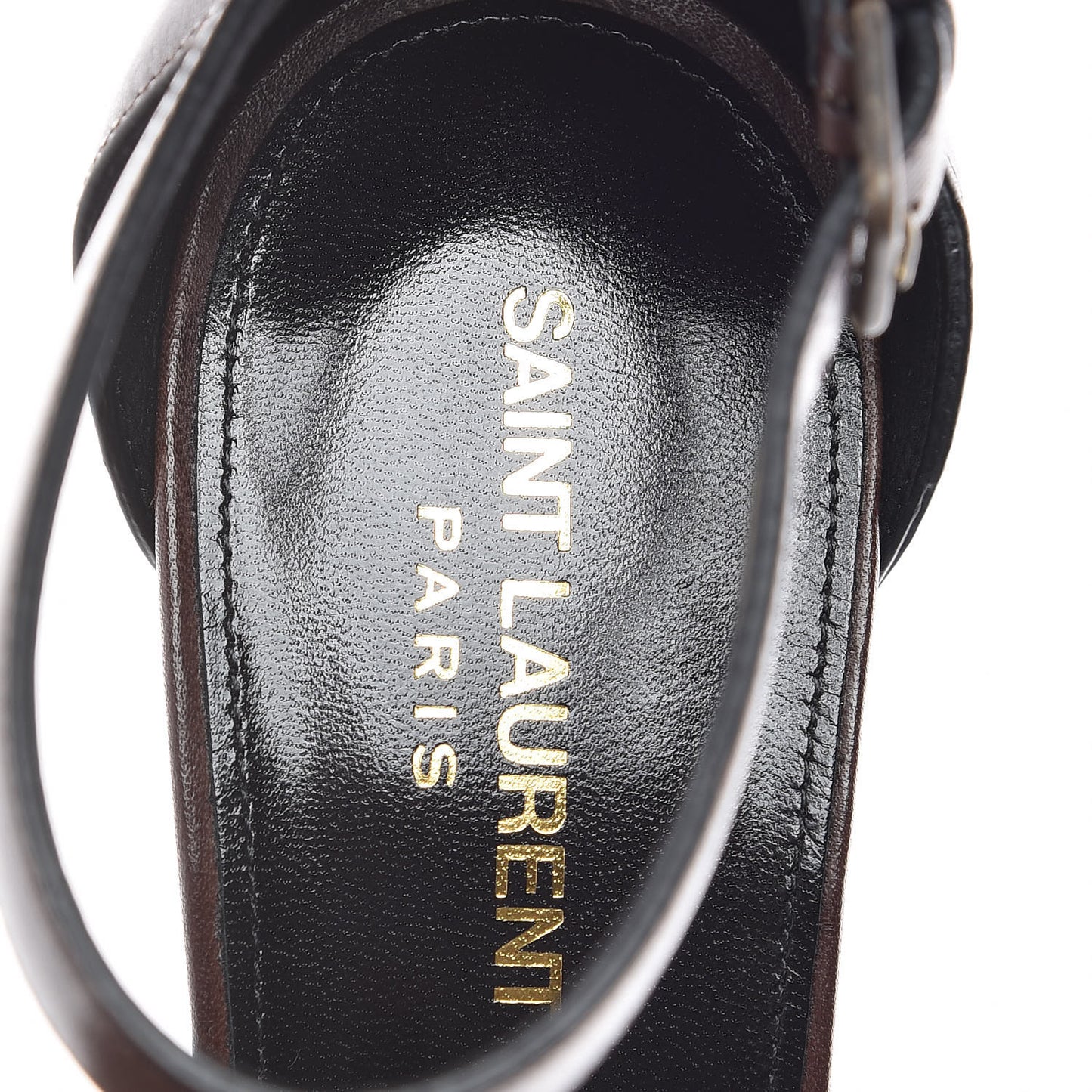 Calfskin Opyum 110 Sandals 40 Brown