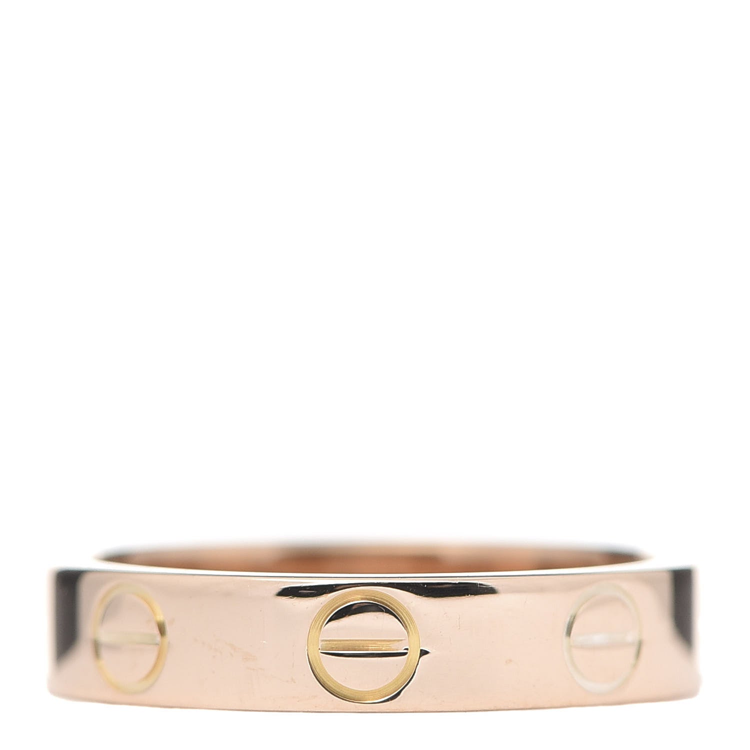 Cartier 18K Pink Gold 3.5mm LOVE Wedding Band Ring 47 4 3 of 5