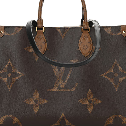 Louis Vuitton Reverse Monogram Giant Onthego MM 8 of 10