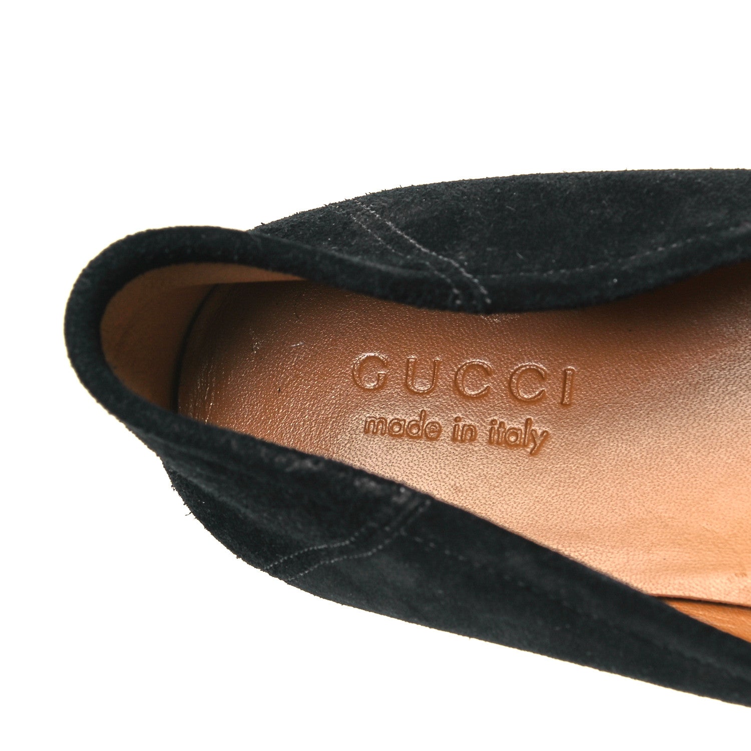 Gucci Suede Web Mens Horsebit Loafers 9.5 Black 7 of 8