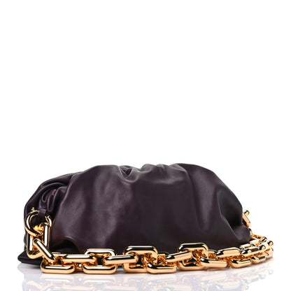 Bottega Veneta Calfskin The Pouch Chain Grape 3 of 10