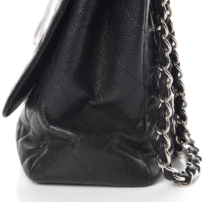 Chanel Caviar Quilted Maxi Single Flap Black 11 of 14