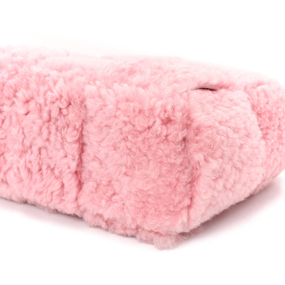 Bottega Veneta Shearling Small Intrecciato Arco Tote Popsicle 10 of 10