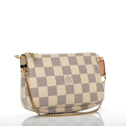 Louis Vuitton Damier Azur Mini Pochette Accessories 3 of 7