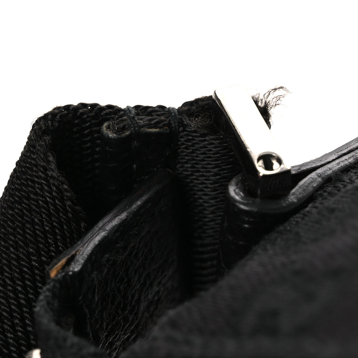 Gucci Monogram Flat Messenger Bag Black 12 of 12
