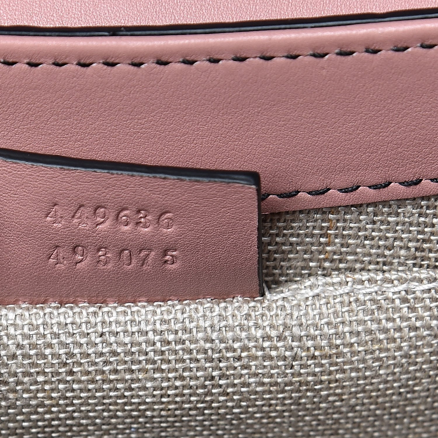 Gucci Microguccissima Mini Emily Shoulder Bag Soft Pink 7 of 10