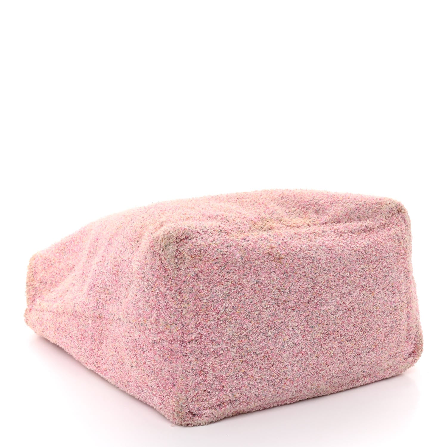 Chanel Terry Cotton CC Beach Tote Pink 5 of 22