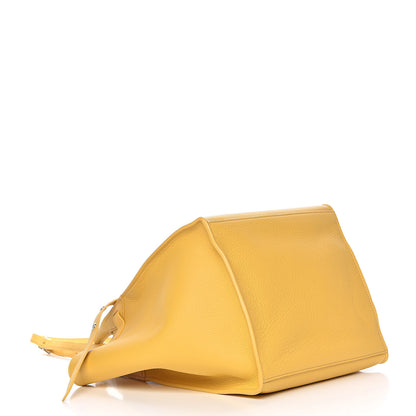 Celine Supple Grained Calfskin Small Long Strap Big Bag Sunflower 4 of 10