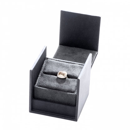 David Yurman Sterling Silver Diamond Citrine 10mm Noblesse Ring 49 5 7 of 7