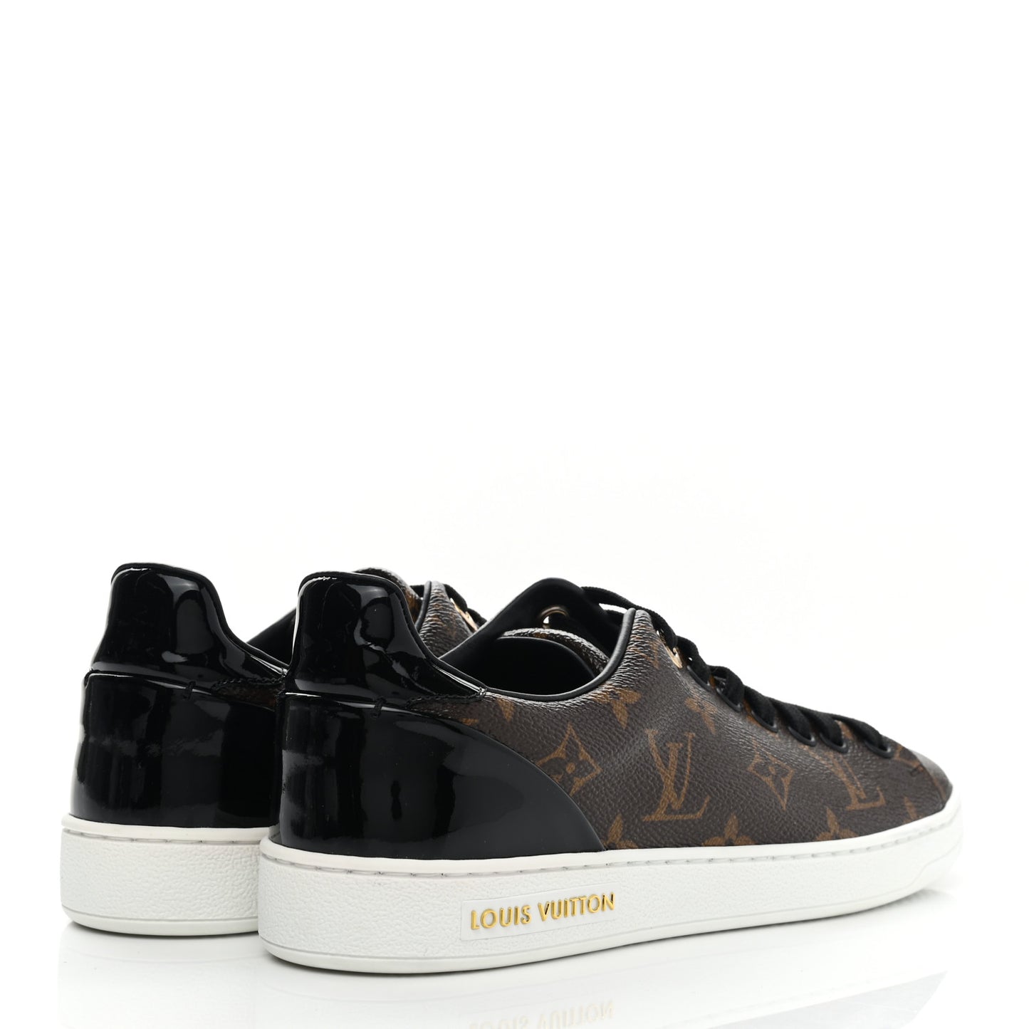 Patent Monogram Frontrow Sneakers 37.5