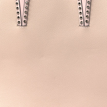 Christian Louboutin Calfskin Spikes East West Cabata Tote Ballerina 9 of 11