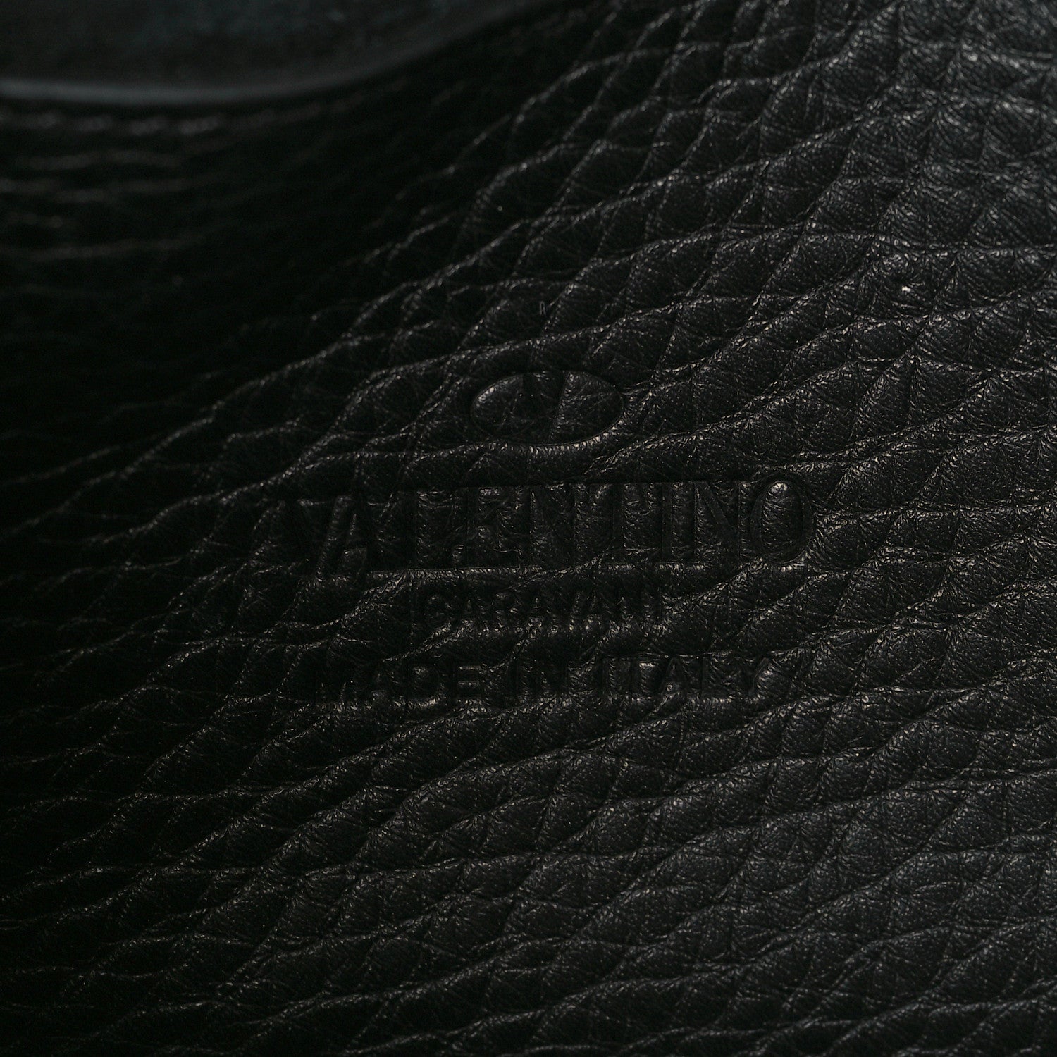 Valentino Garavani Pebbled Calfskin Medium Rockstud Flip Lock Crossbody Bag Black 6 of 8