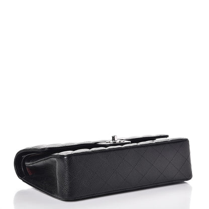 Chanel Caviar Quilted Medium Double Flap Black 5 of 12