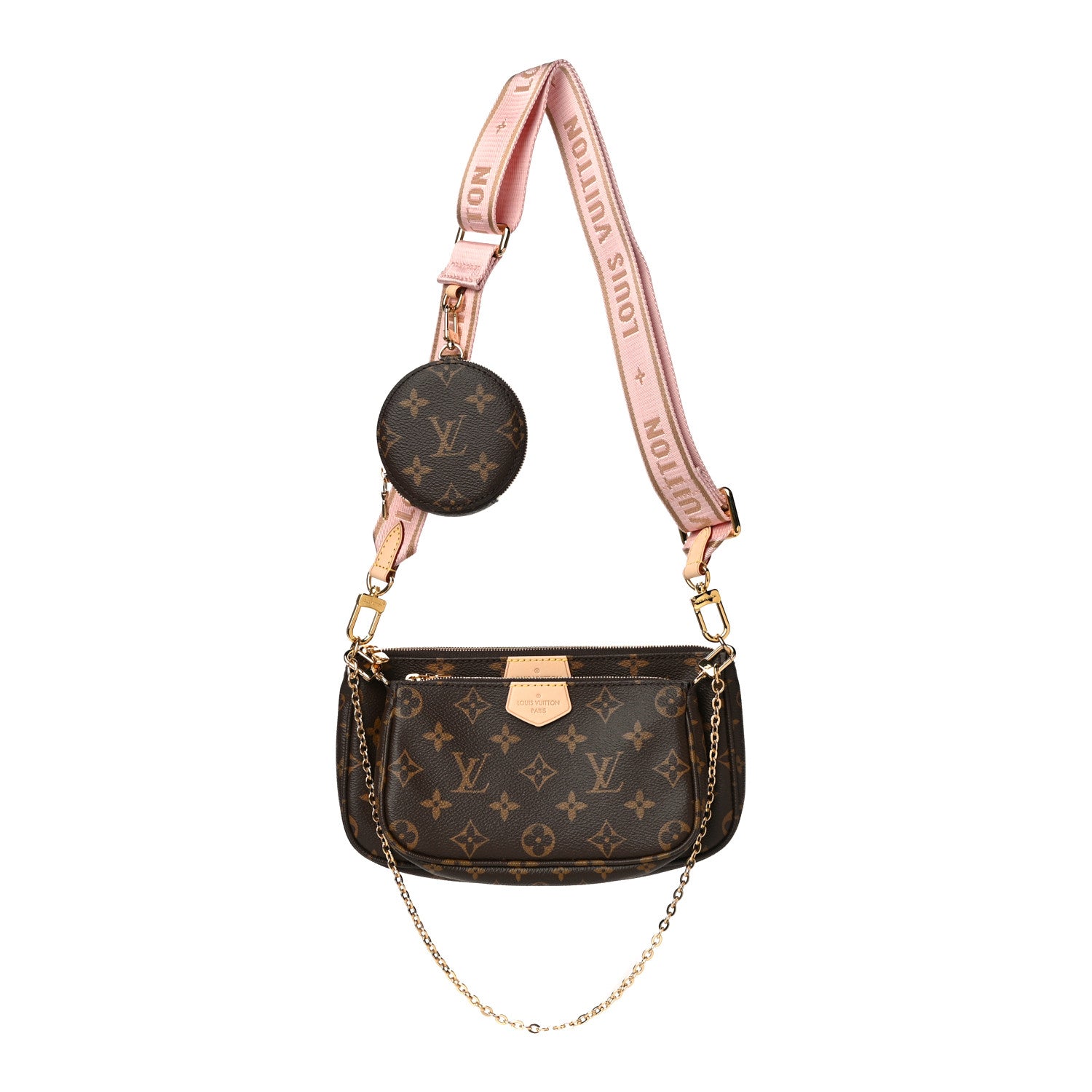 Louis Vuitton Monogram Multi Pochette Accessories Rose Clair 1 of 17