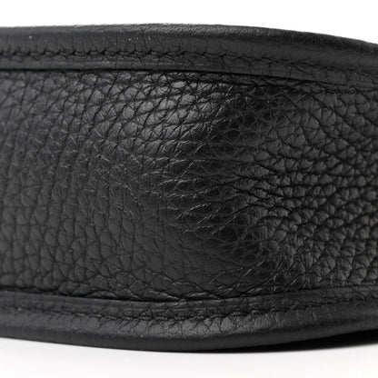 Hermes Taurillon Clemence Evelyne TPM Black 10 of 11