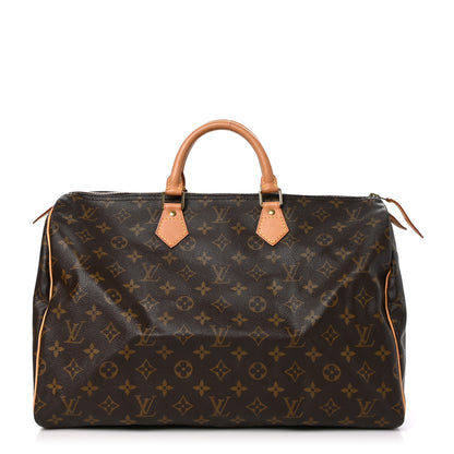 Louis Vuitton Monogram Speedy 40 1 of 12