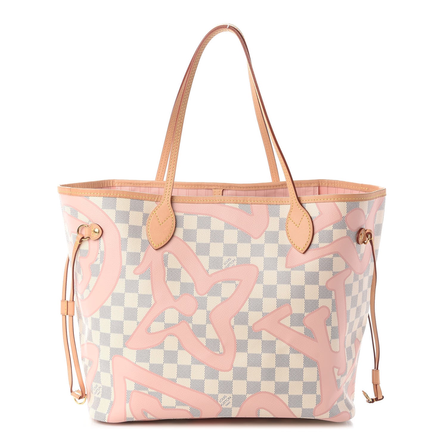Louis Vuitton Damier Azur Tahitienne Neverfull MM 1 of 10