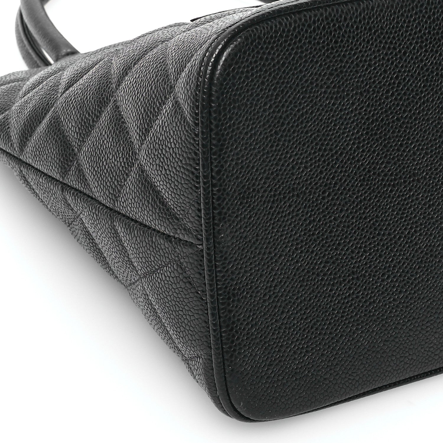 Chanel Caviar Quilted Medallion Tote Black 9 of 10