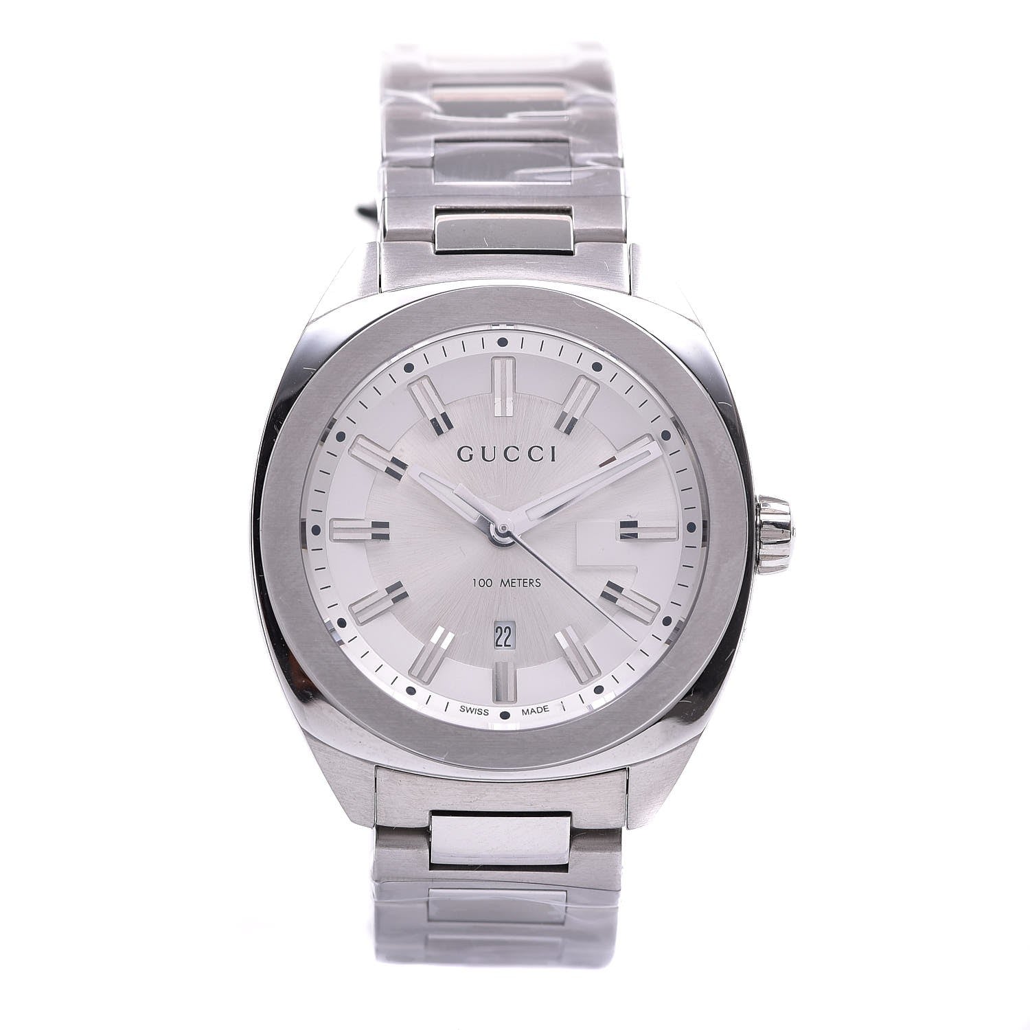 Gucci Stainless Steel 37mm GG2570 Quartz Watch 1 of 7