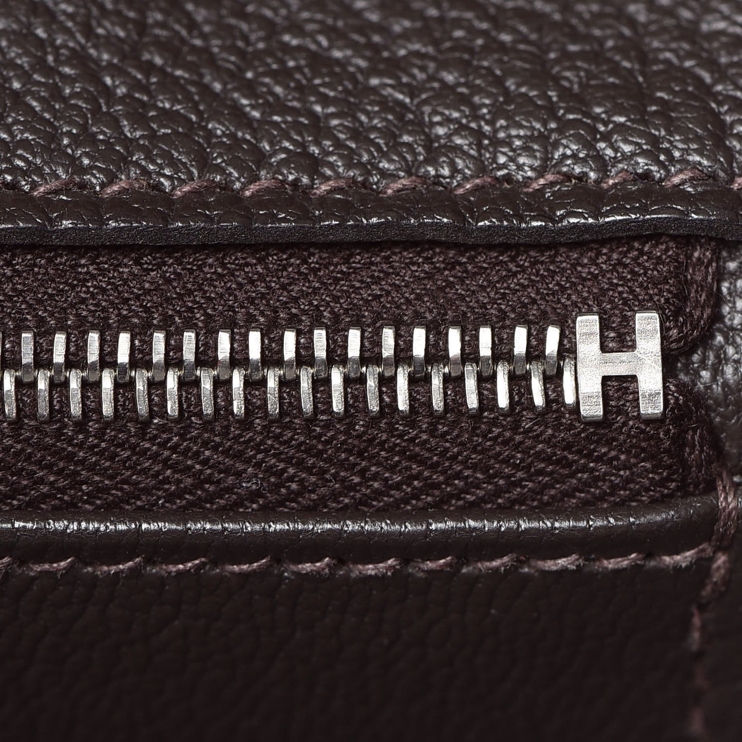 Taurillon Clemence Birkin 35 Chocolate