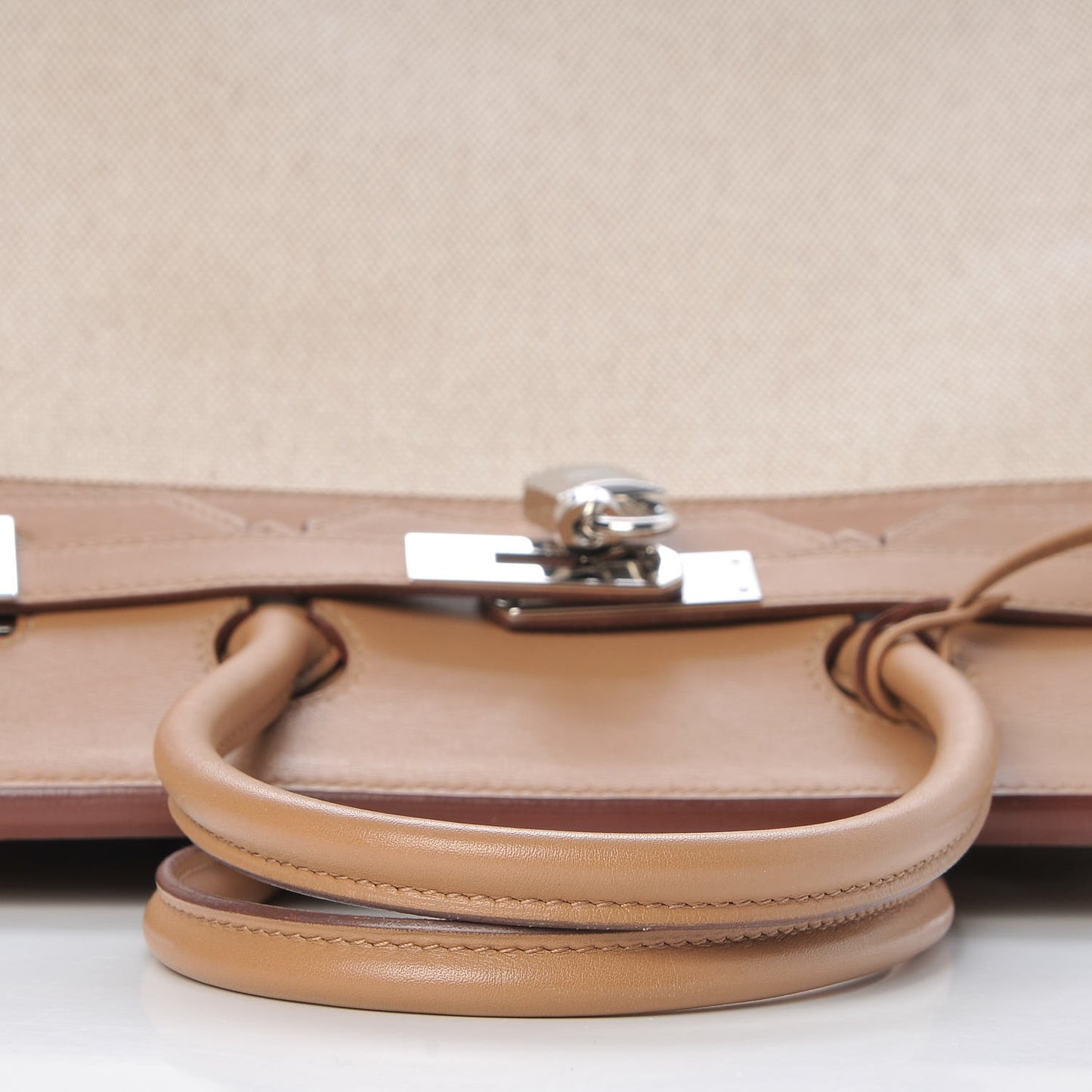 Swift Toile Birkin 35 Biscuit