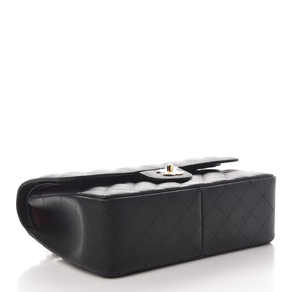 Chanel Caviar Quilted Jumbo Double Flap Black 4 of 11