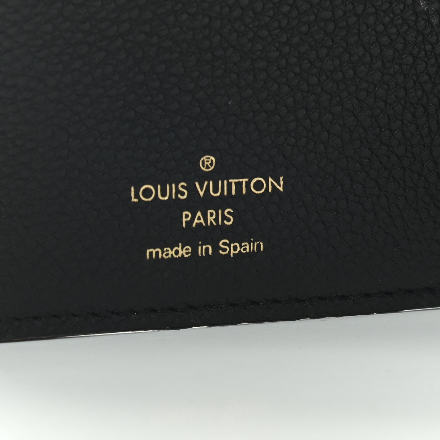 Louis Vuitton Monogram Pallas Compact Wallet Black 7 of 8