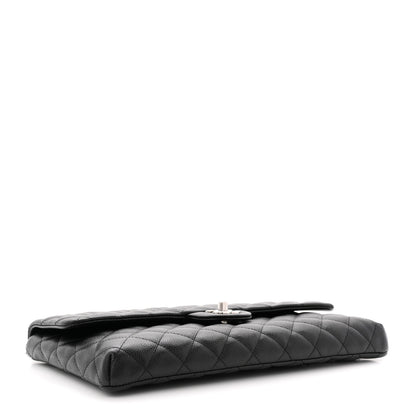 Chanel Caviar Quilted Flap Clutch Black 4 of 8