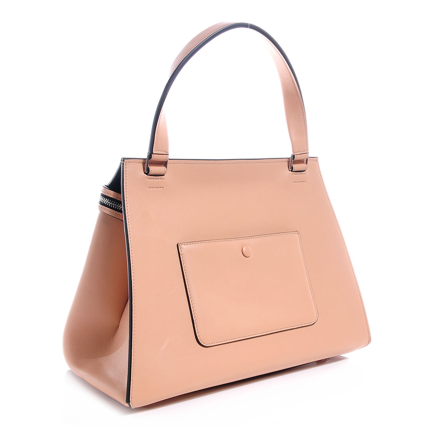 Palmelato Medium Edge Shoulder Bag Blush