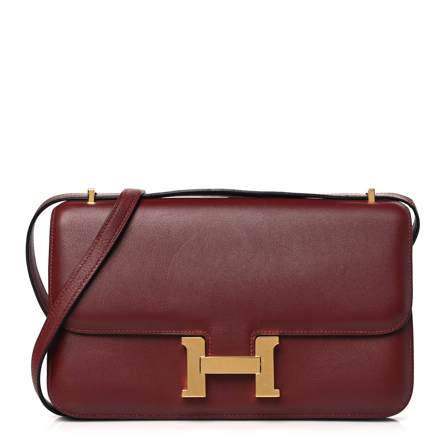 Hermes Swift Constance Elan 25 Rouge H 1 of 13